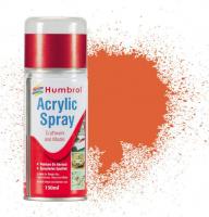 AD6018 Humbrol Number 18 150ml Acrylic Paint - Orange Gloss